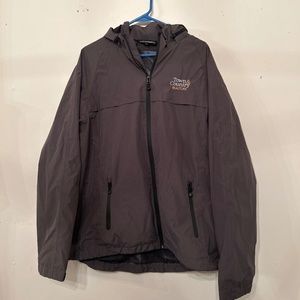 Men’s XL rain jacket with hood